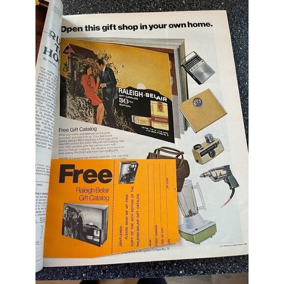 VTG Ladies' Home Journal Magazine September 1971 Jackie Onassis Kennedy Center - Picture 10 of 12